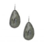 Labradorite Teardrop Earrings