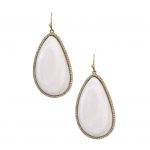Mother of Pearl Teardrop Earrings