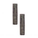 Labradorite Rectangle Earrings