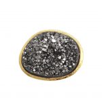Titanium Druzy Ring