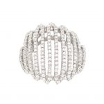 Oval Pinstriped Ring