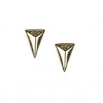 Mini Pyramid Stud Earrings