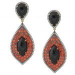 Teardrop Black Onyx Earrings