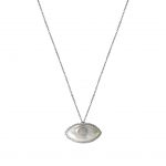 Mother of Pearl Evil Eye Necklace