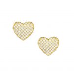 Heart Stud Earrings