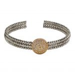 Rose Gold Disc Bracelet