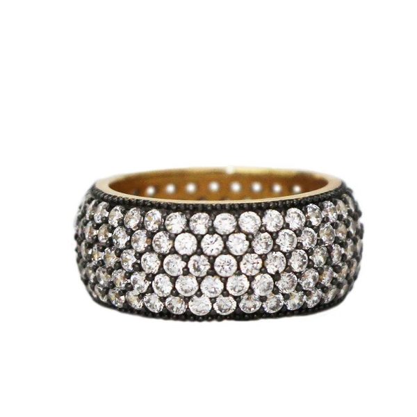 Crystal Band Ring