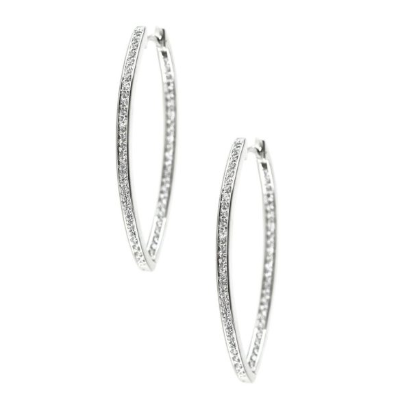 Oval Hoop Earrings