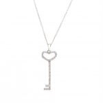 Heart Key Necklace