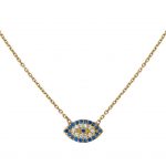 Small Evil Eye Pendant Necklace