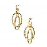 Circle Link Earrings