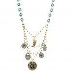 Freshwater Pearl Charm Necklace