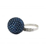 Navy Ball Ring