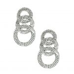 Triple Circle Earrings