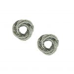 Knot Studded Earrings