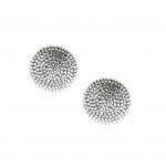Disc Stud Earrings