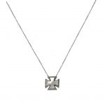 Mother of Pearl Cross Necklace