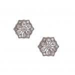 Tribal Flower Stud Earrings