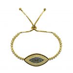 Large Evil Eye Bracelet
