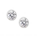 Round Stud Earrings
