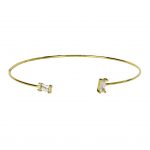 Mini CZ Cuff Bracelet