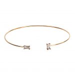 Mini CZ Cuff Bracelet