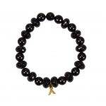 Breast Cancer Awareness Beaded Bracelet