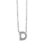 "D" Initial Necklace