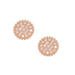 Stud Disc Earrings
