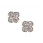 Floral Cubic Zirconia Studs