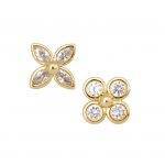 Flower Stud Earrings