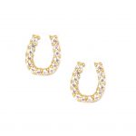 Horseshoe Stud Earrings