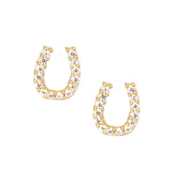 Horseshoe Stud Earrings