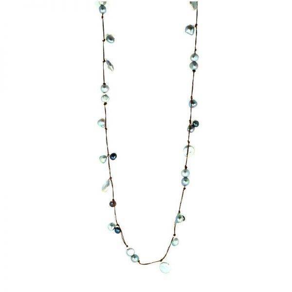 Fresh Water Pearl Lariat Necklace