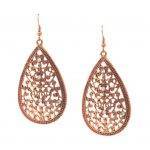 Filigree Teardrop Earrings