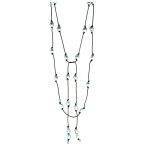 Fresh Grey Pearl Lariat