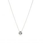 Solitaire Pendant Necklace