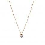 Delicate Solitaire Necklace