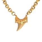 Shark Tooth Link Necklace