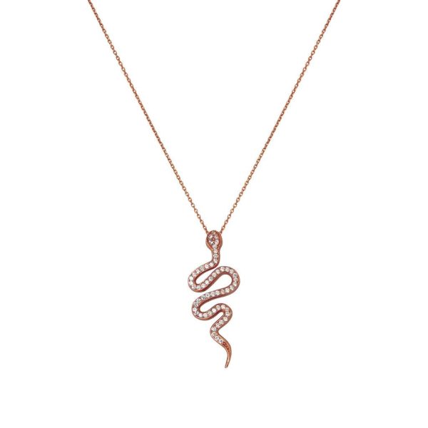 Snake Pendant Necklace