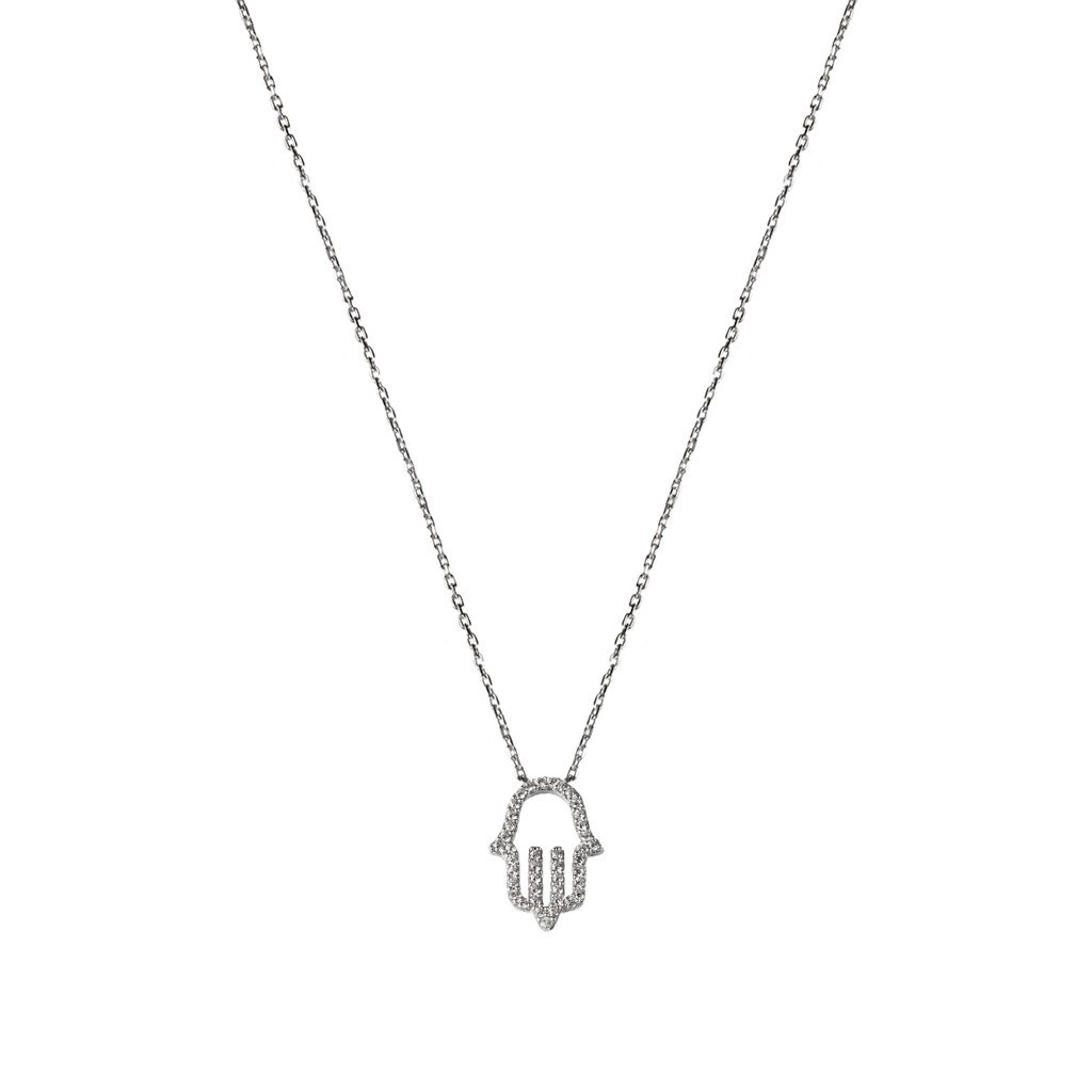 Hamsa Hand Necklace - Image 1