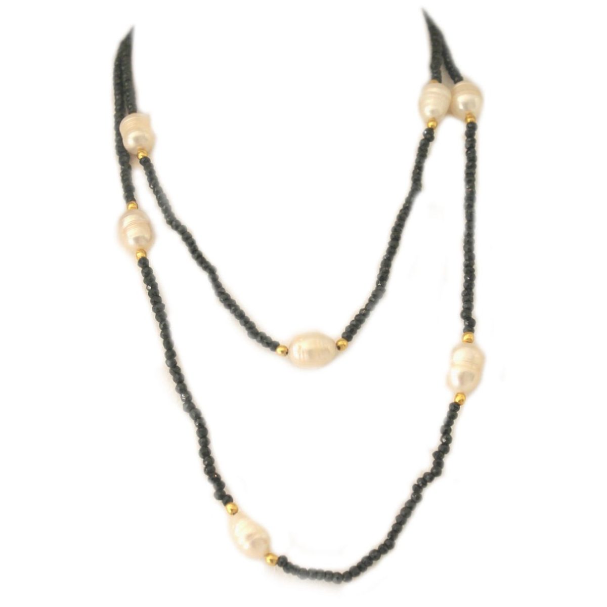 Pearl Station Necklace - Image 1