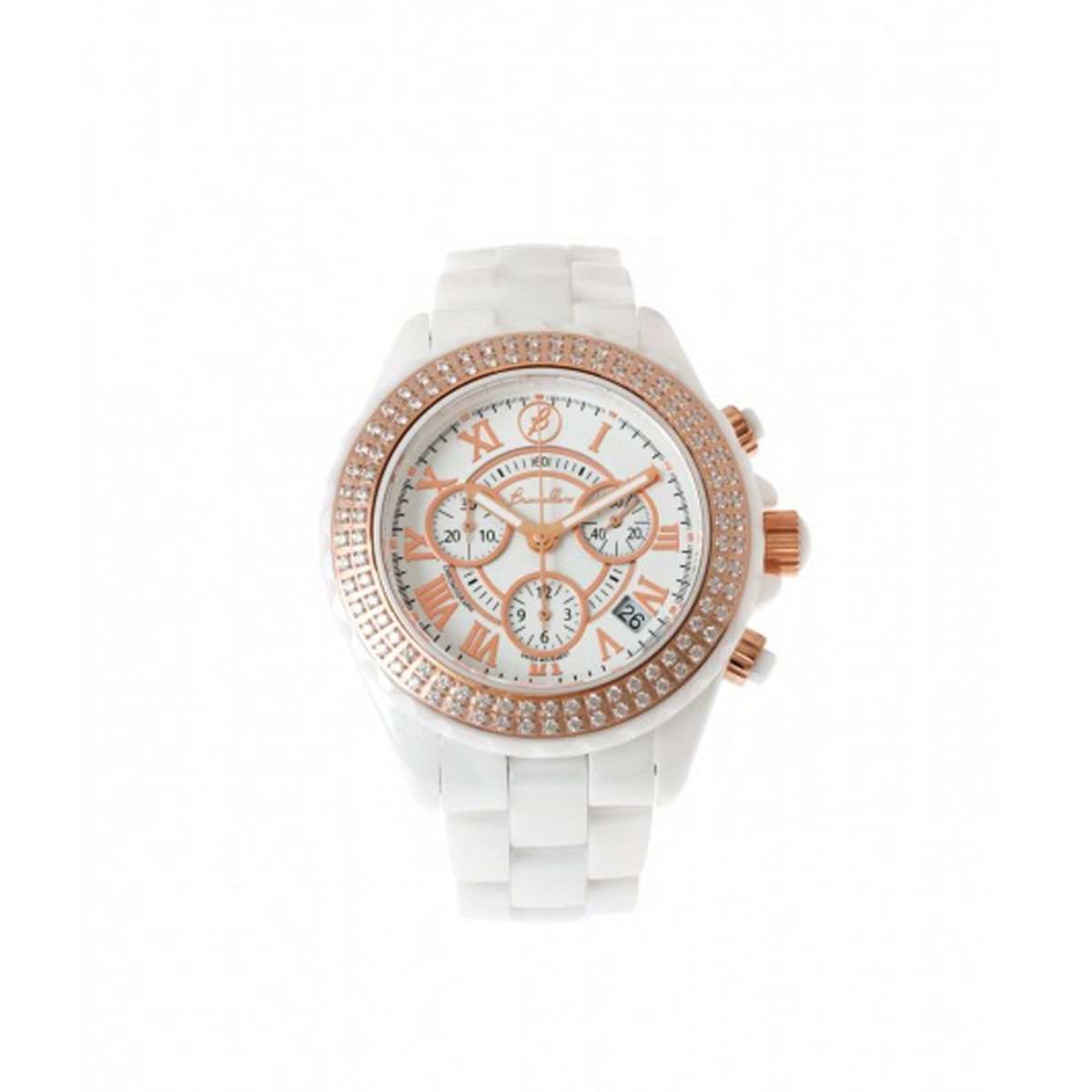 Ceramic Watch with Swarovski Crystals - Image 1