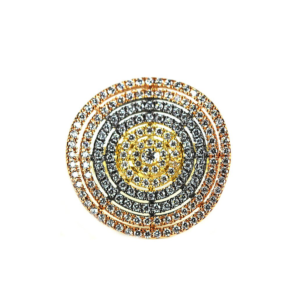 Multi-Color Disc Ring - Image 1