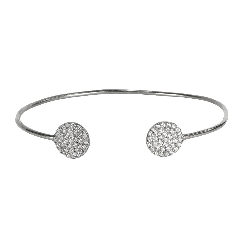 Pave Disc Cuff - Image 1