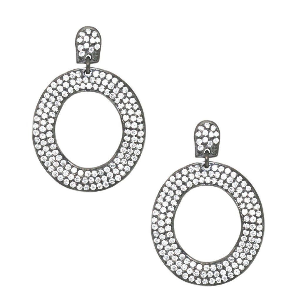 Wavy Drop Earrings - Image 1