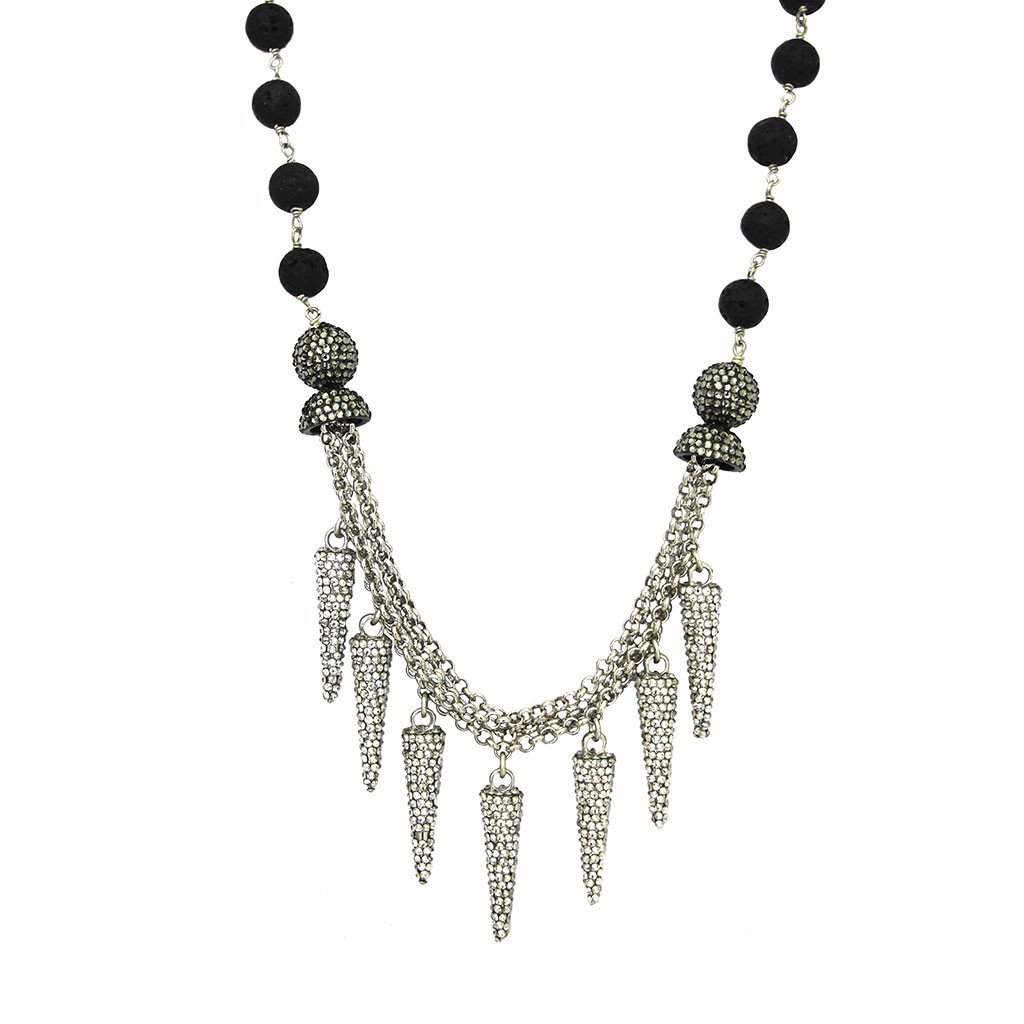 Spikes Chain Necklace - Image 1