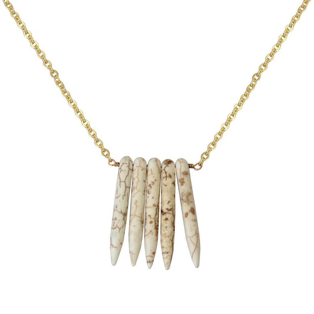 Natural Spike Necklace - Image 1
