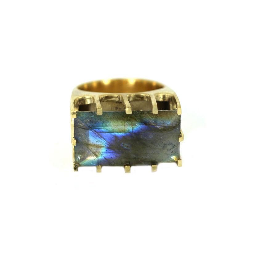 Labradorite Stone Ring - Image 1