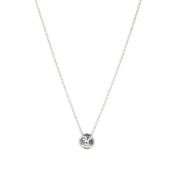 Solitaire Pendant Necklace